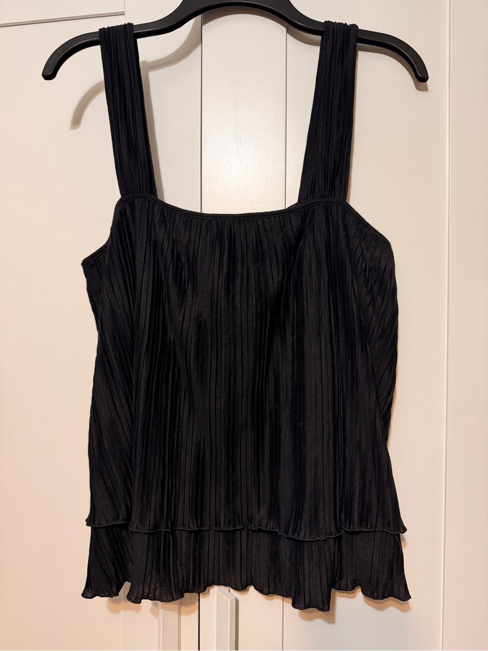 Express Black Pleated Tank Dress - Women